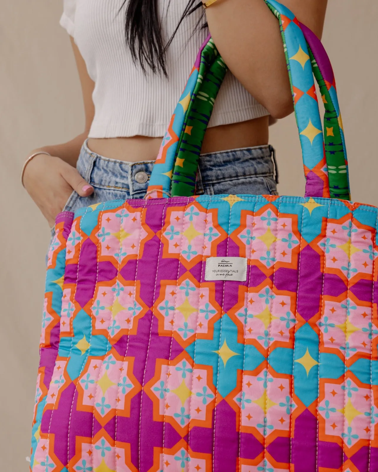 Marrakesh Inspired Double Faced Tote