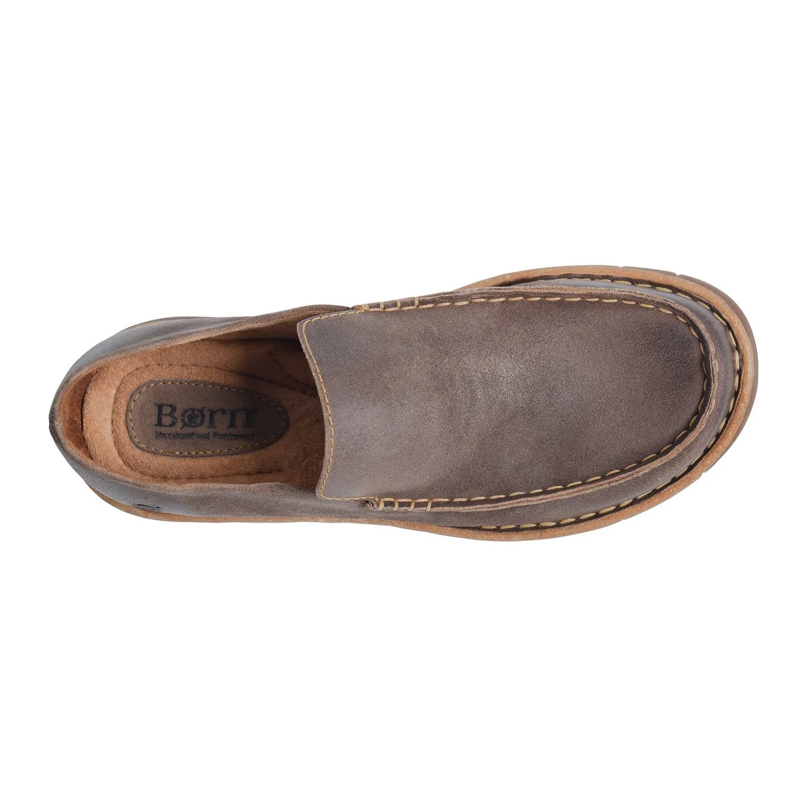 Mens Born Baylor Moc Toe Casual Shoes