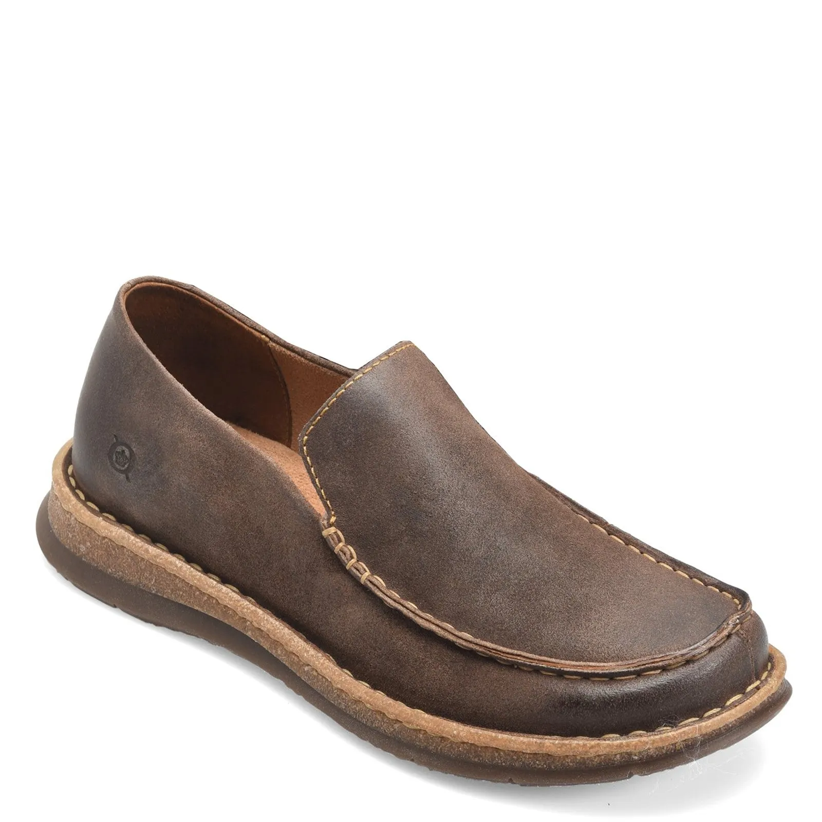 Mens Born Baylor Moc Toe Casual Shoes