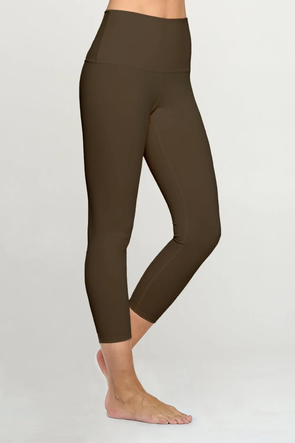 Mia - Chocolate - 7/8 Legging (High-Waist) - LIMITED EDITION