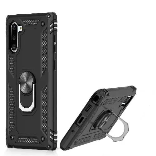 Military Series Kickstand Case Samsung Galaxy Note 10 (2019) Black