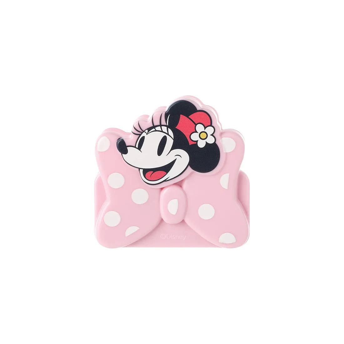 MINISO Mickey Mouse Collection Cartoon Shaped Seal Clamp 2pcs (Minnie Mouse)