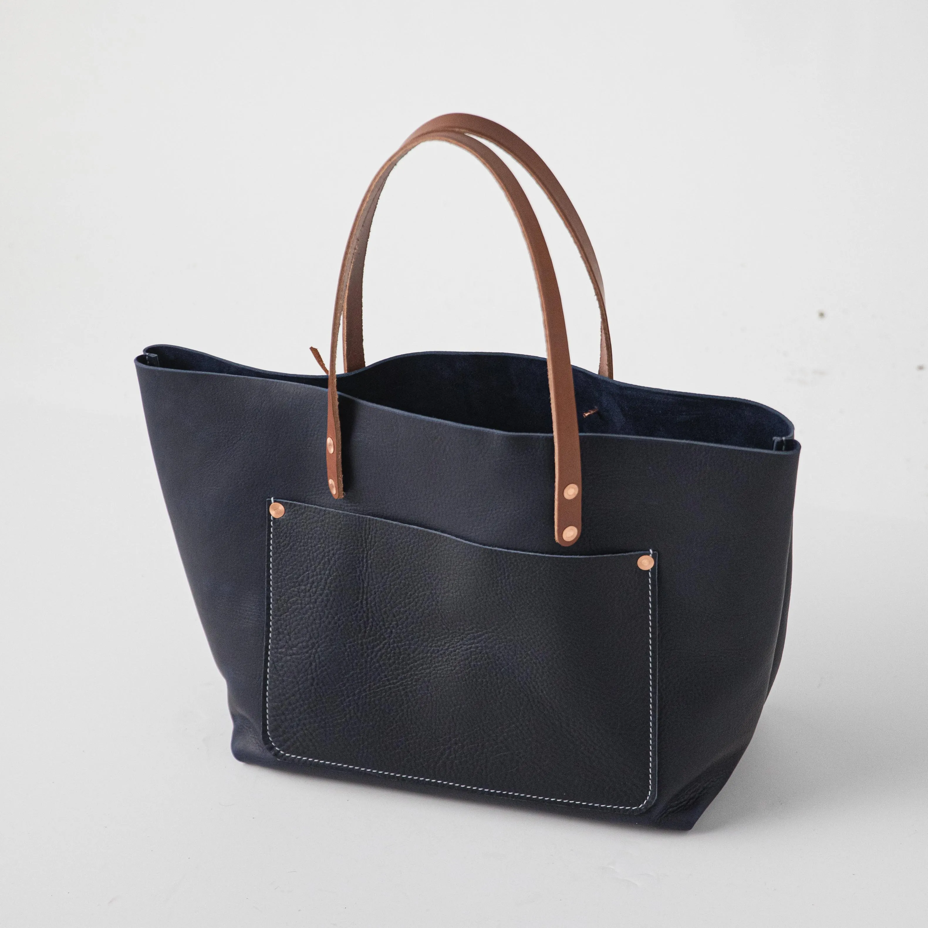 Navy Kodiak Market Tote