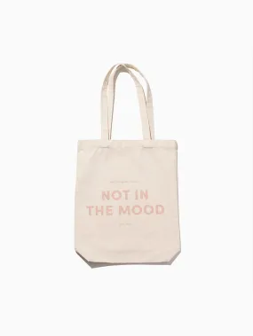 Not In The Mood Canvas Tote Bag