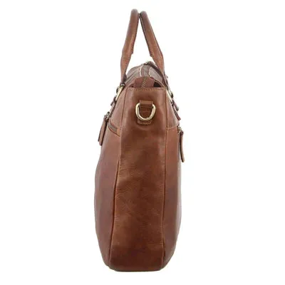 Pierre Cardin Rustic Leather Computer Bag PC3296