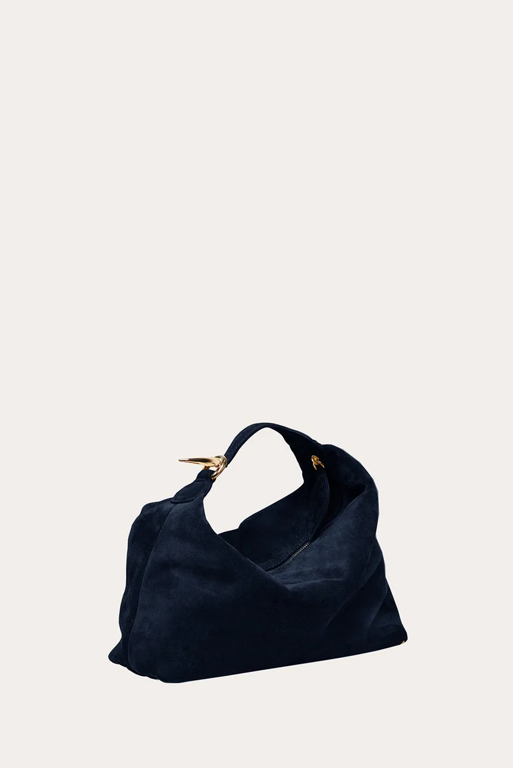 Pillow Pouch Suede Navy