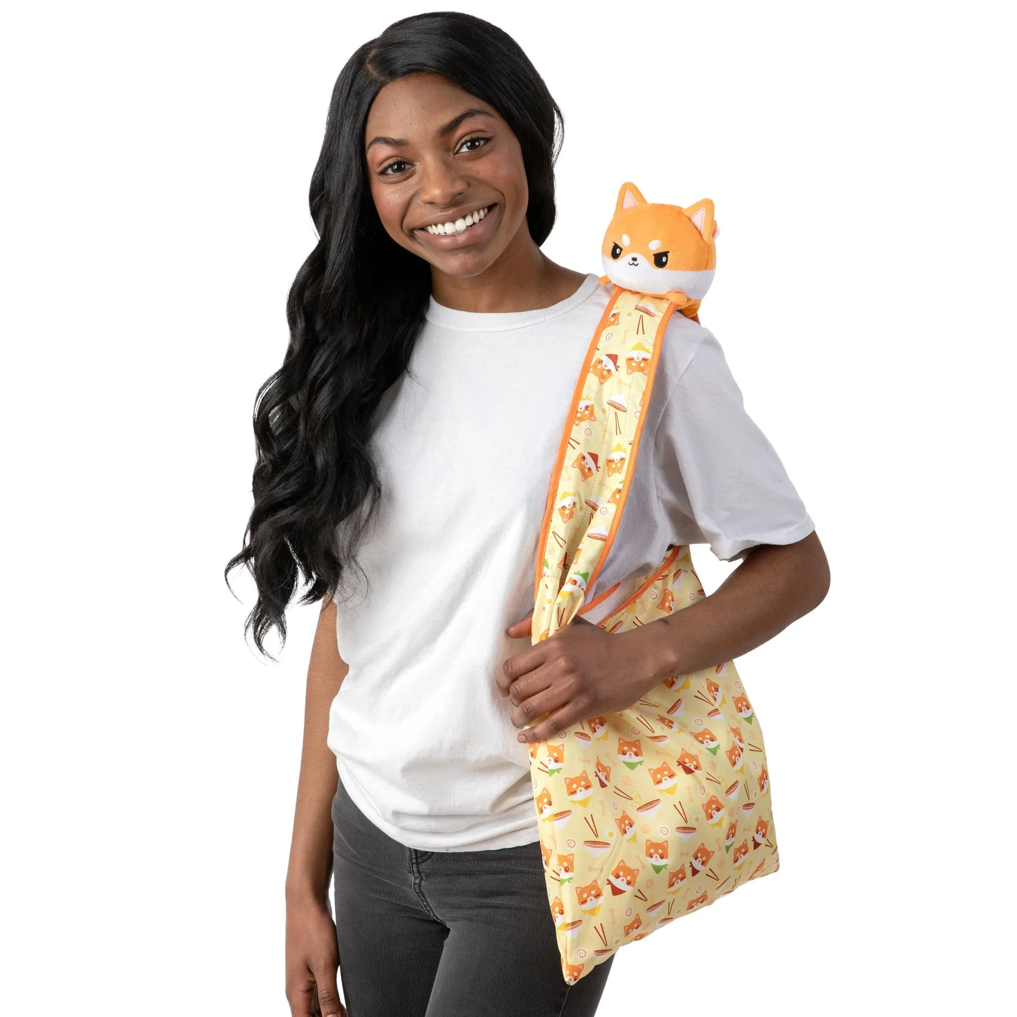 Plushiverse Ramen Shiba Inu Plushie Tote Bag