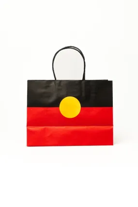 "Raise The Flag" Aboriginal Flag Small Gift Bag