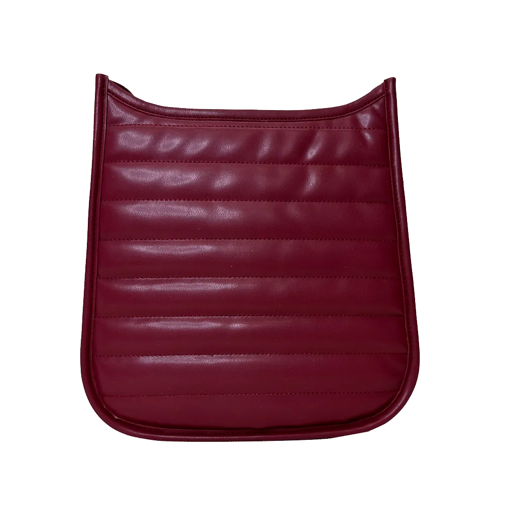 Sarah Quilted Faux Leather Messenger