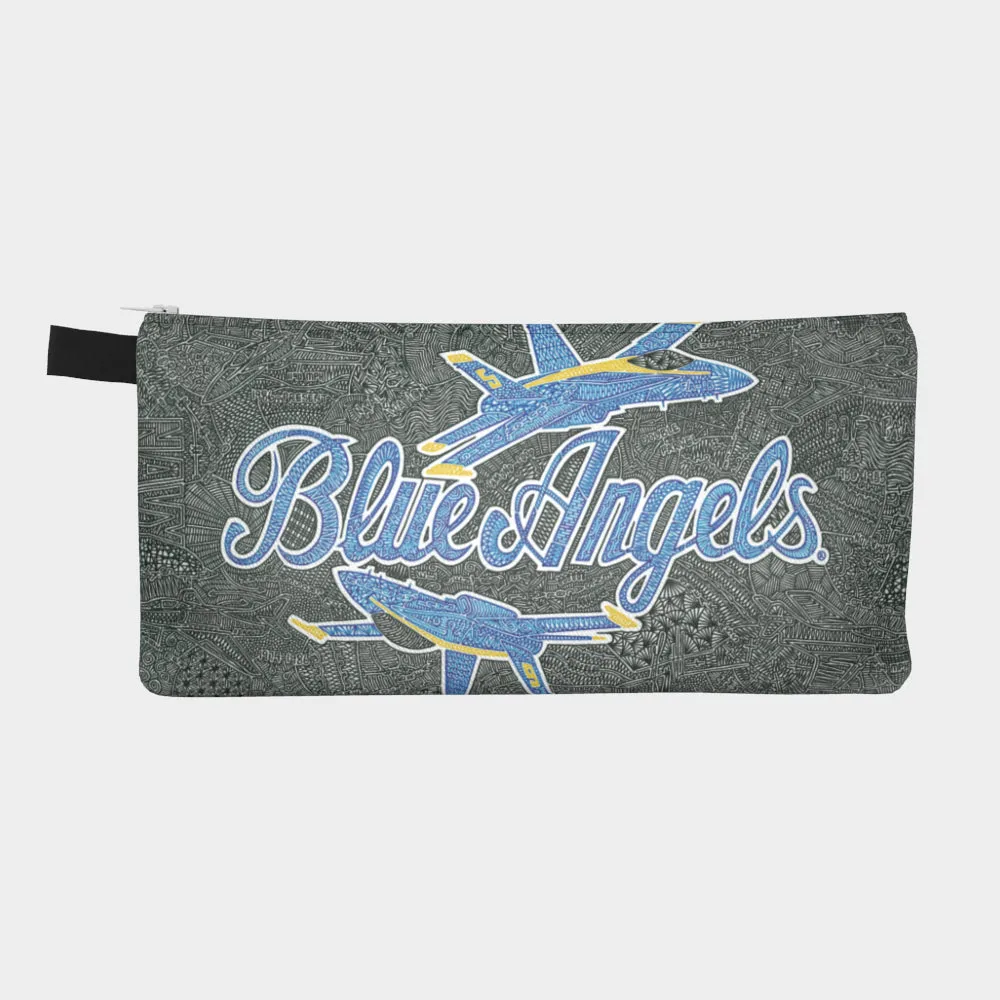 Small Zipper Bag - Blue Angels