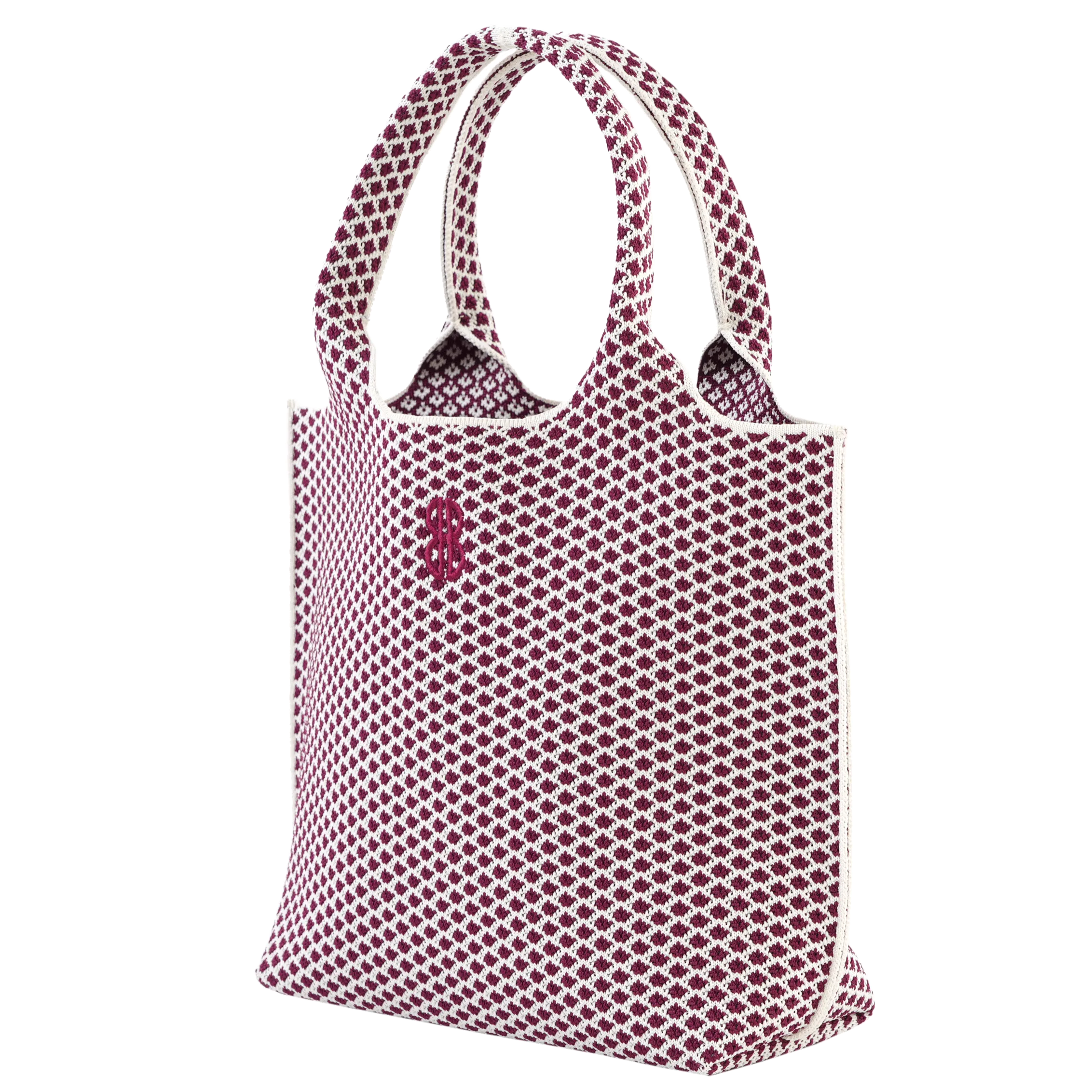 Sutton City Tote - Wine Diamond - Small