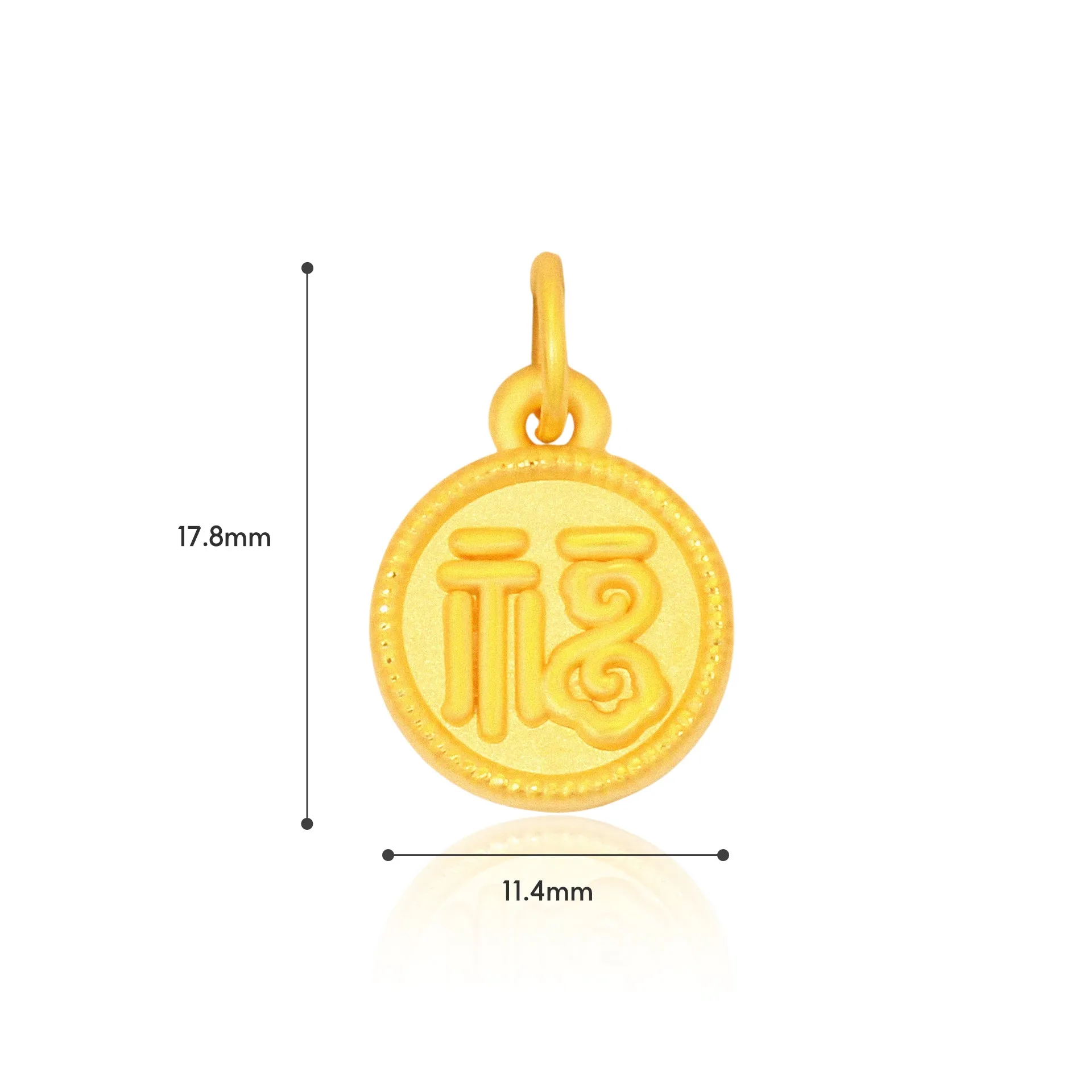 TAKA Jewellery 999 Pure Gold Pendant