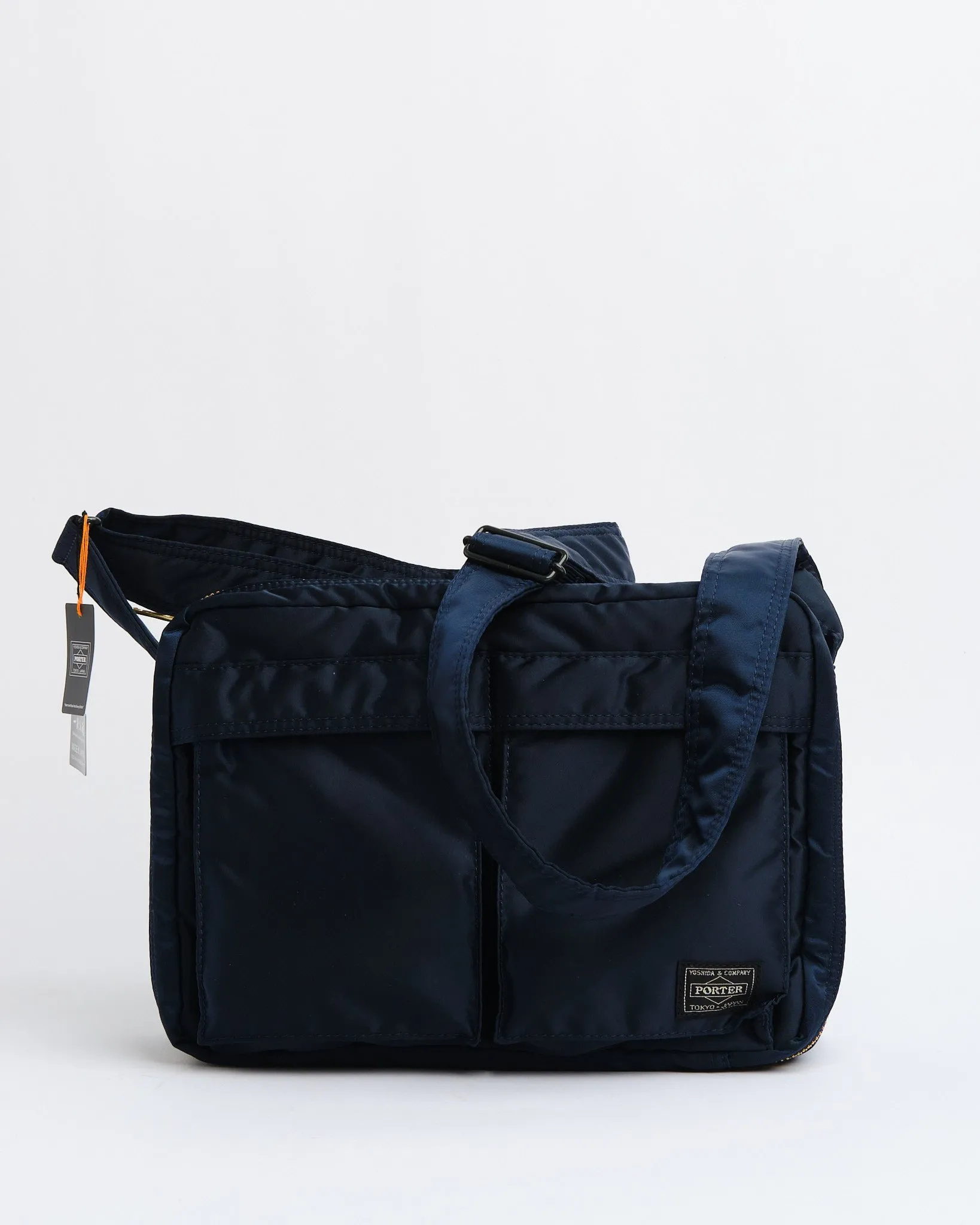 TANKER SHOULDER BAG (L) IRON BLUE