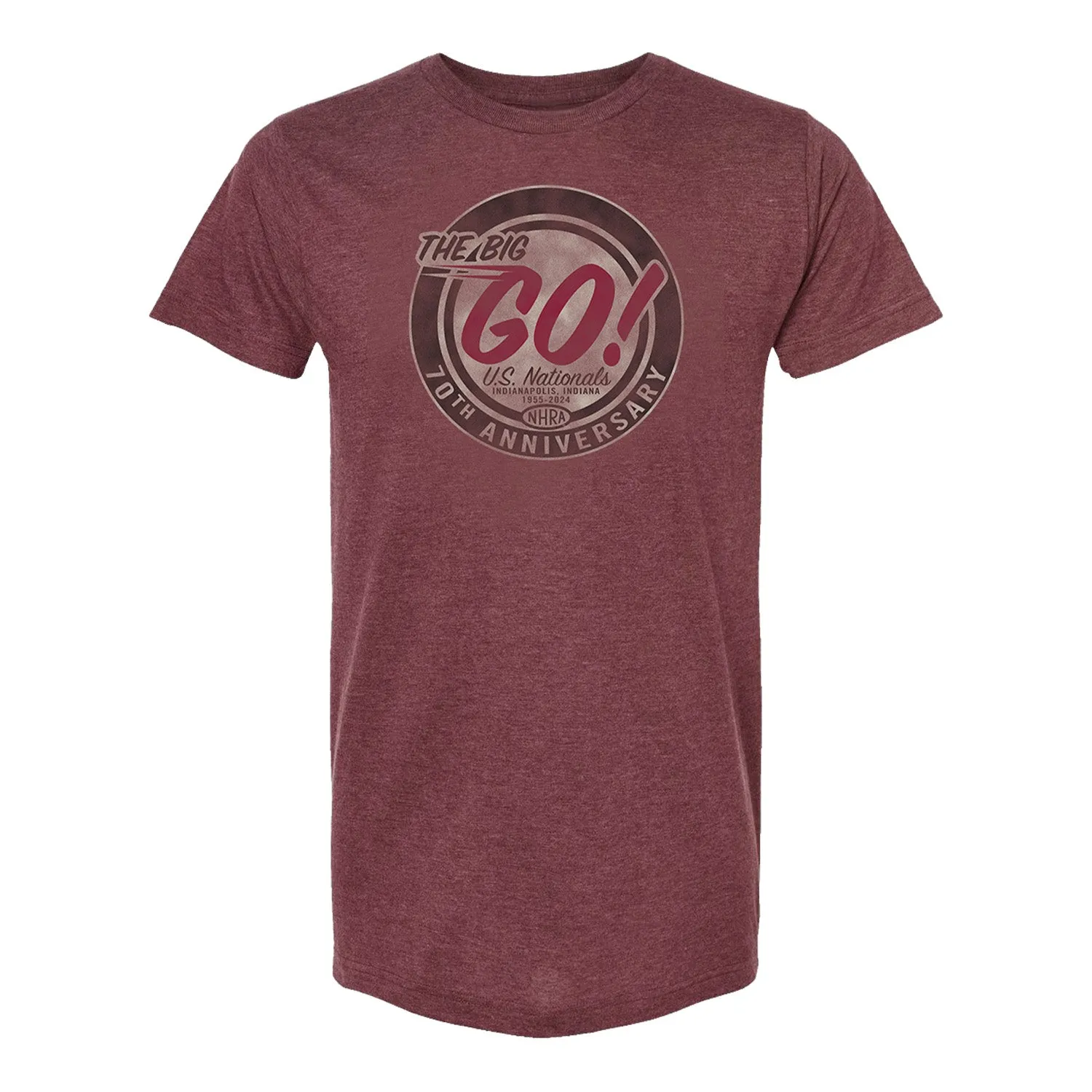 The Big Go! Logo Shirt Burgundy