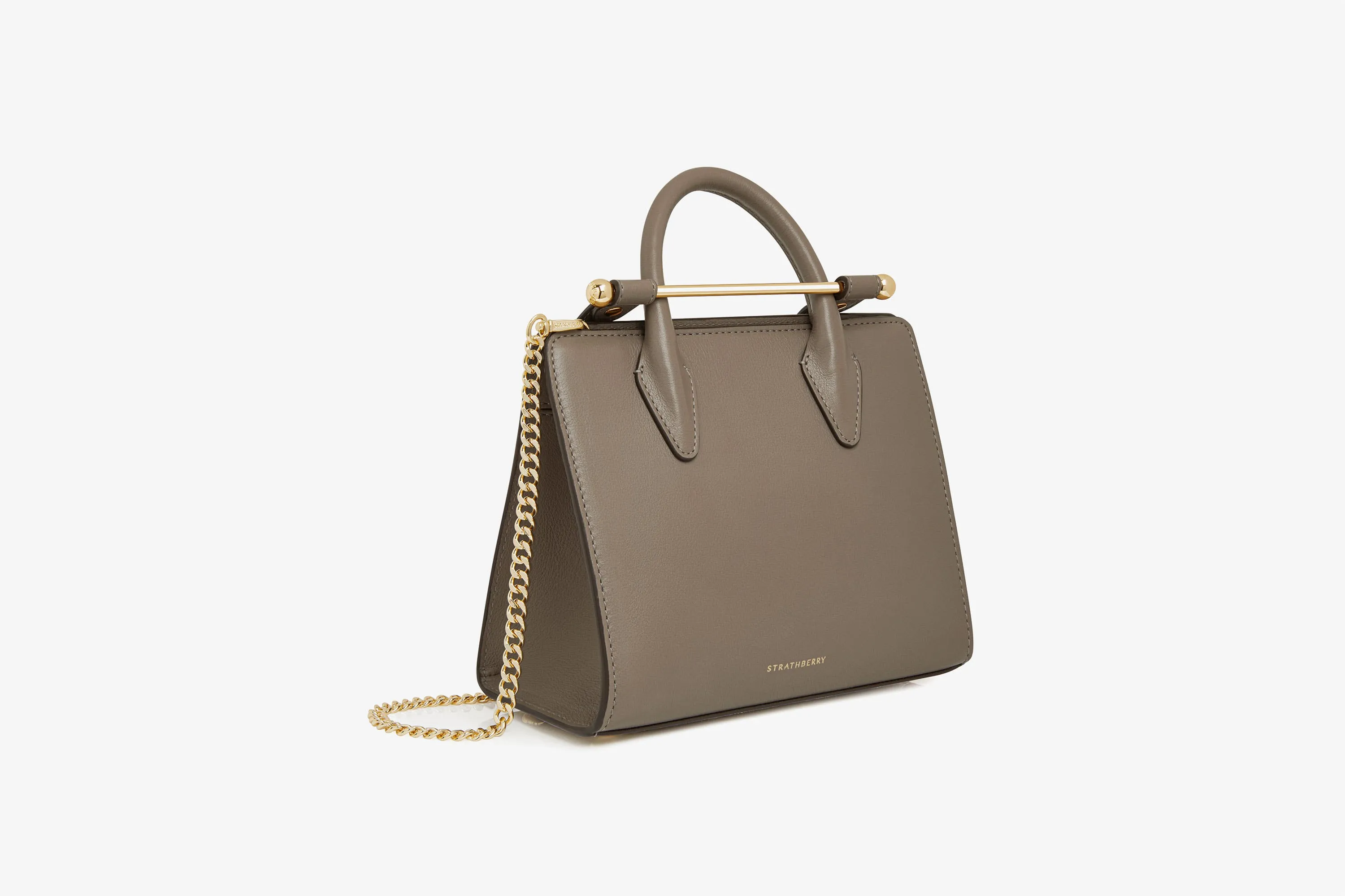 The Strathberry Mini Tote - Taupe