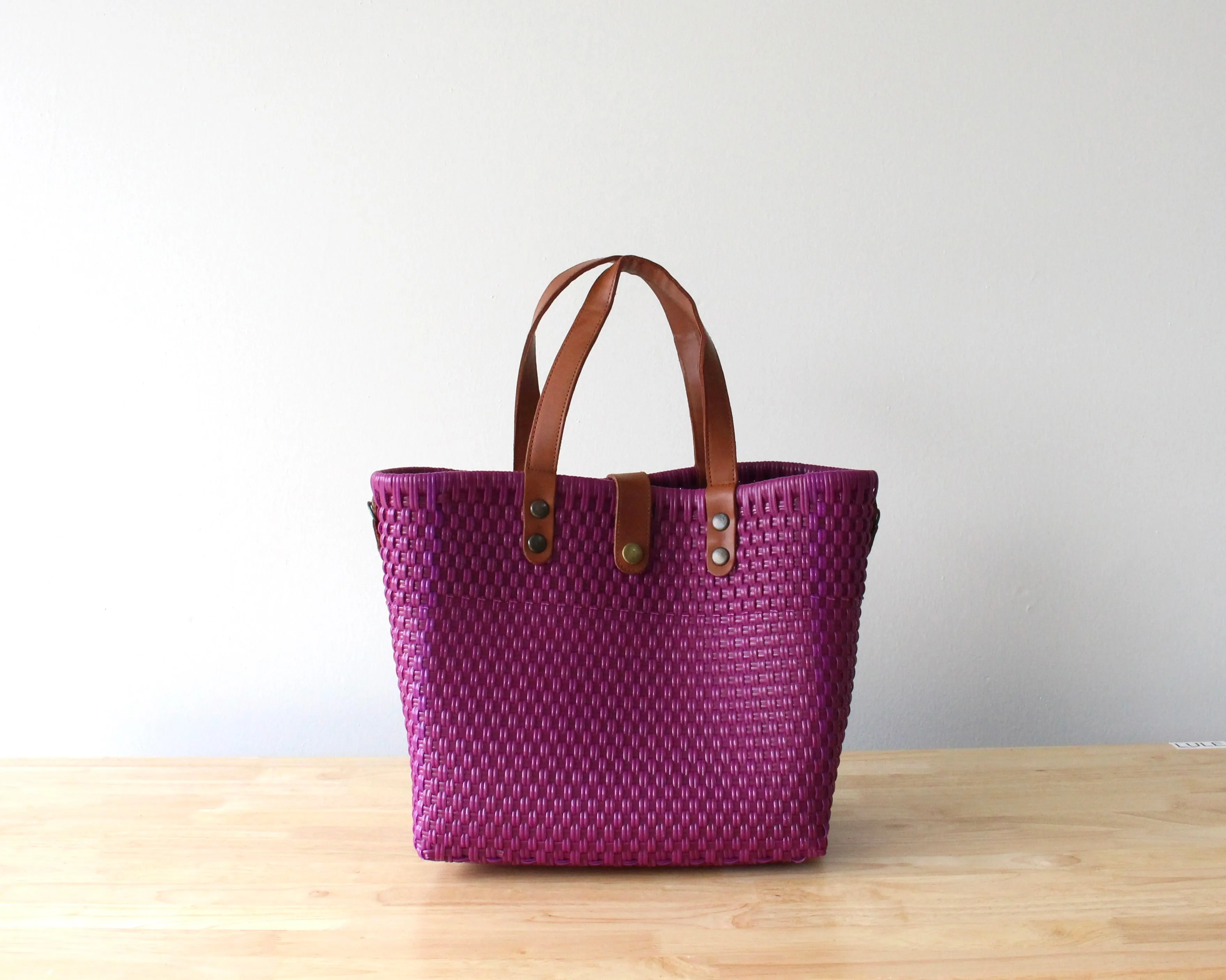 Violet Handwoven Purse by MexiMexi