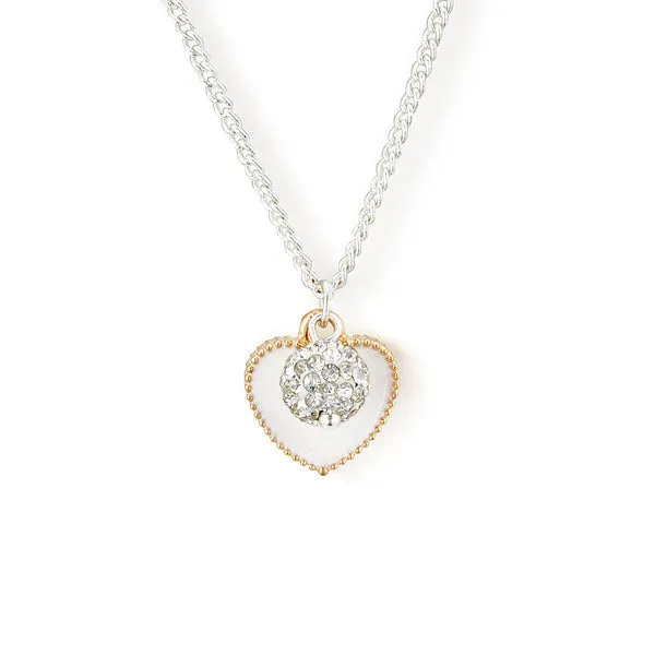 White Heart Necklace | Lauren Hinkley